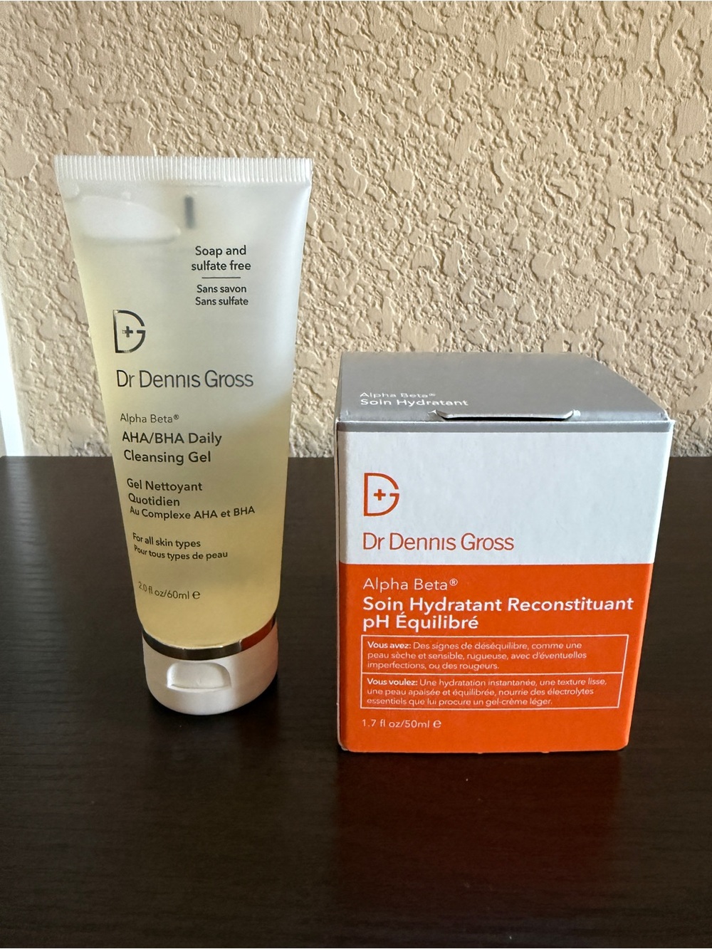 Dr Dennis Gross pH Balance Replenishing Cream + AHA/BHA Daily Cleansing Gel